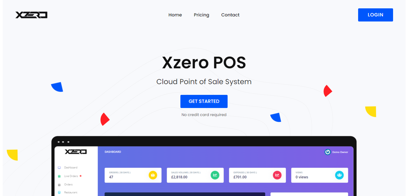 Xzero POS | Cloud Point of Sale System
